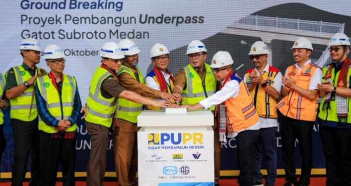 Ditargetkan Selesai 2024, Pembangunan Underpass Jalan Gatot Subroto Dimulai