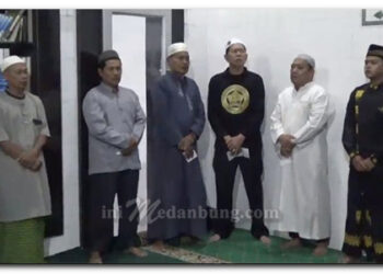 FAS Belawan Sholat Subuh Ditujuh Masjid Sambil Mengalang Dana Untuk Palestina