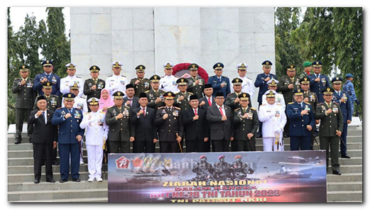 HUT Ke-78 TNI, Baskami : Manunggal Bersama Rakyat, Jaga Keutuhan NKRI