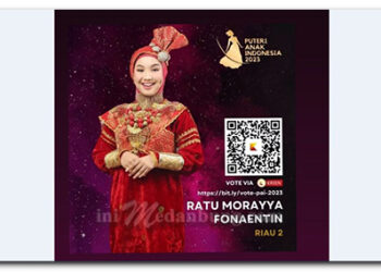 Dukung Ratu Morayya Fonaentin” Menangkan Ajang Puteri Anak Indonesia 2023