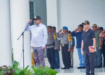 Pimpin Apel Penertiban APK, Bobby Ajak Semua Jaga Kekondusifan Kota Medan