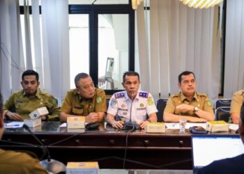 Desember 2023, Groundbreaking Depo Pinang Baris/Amplas BRT Mebidang