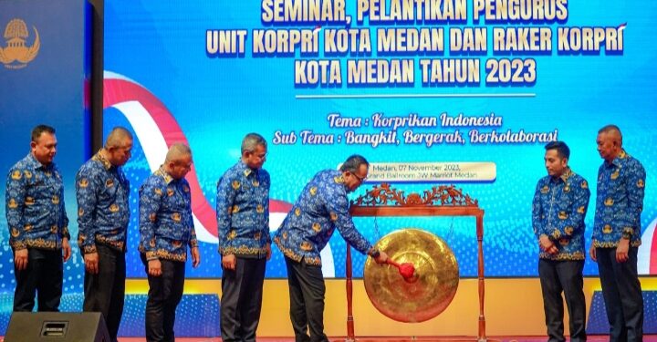 Pengurus Unit Korpri Kota Medan Dilantik, Berikan Manfaat Bagi ASN