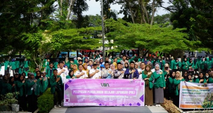 430 Mahasiswa Fakultas Kesehatan UINSU PBL di Langkat