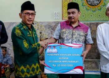 BKM Al Ikhwanul Wathan Gunakan Bantuan Pemko Medan untuk Pembangunan Masjid