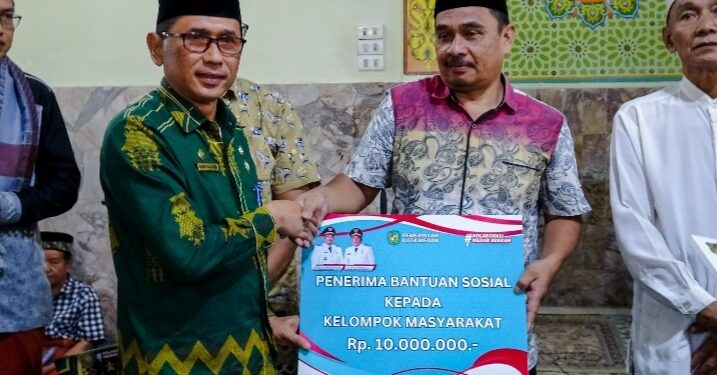 BKM Al Ikhwanul Wathan Gunakan Bantuan Pemko Medan untuk Pembangunan Masjid