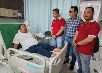 Ketua Pewarta Besuk Pemred inimedanbung.com