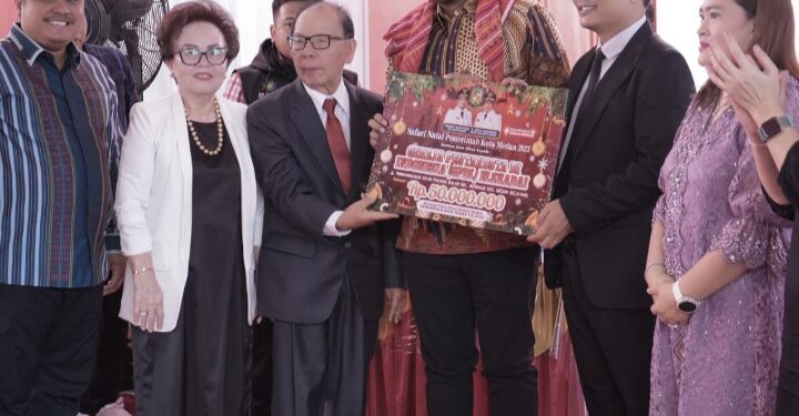 Safari Natal, Bobby Informasikan Perkembangan Pembangunan Medan