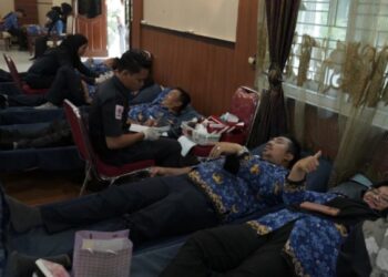 DPK Korpri Asahan Gelar Donor Darah