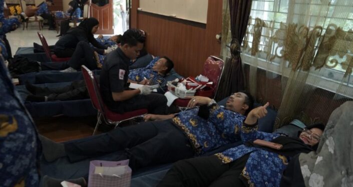 DPK Korpri Asahan Gelar Donor Darah