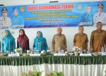 Bupati Asahan Buka Rakornis TP. PKK di Kecamatan Aek Kuasan