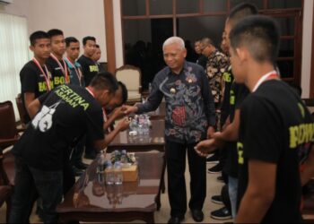 Bupati Asahan Terima Audiensi Pertina Kabupaten Asahan 
