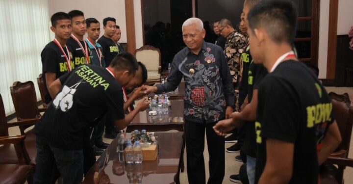 Bupati Asahan Terima Audiensi Pertina Kabupaten Asahan