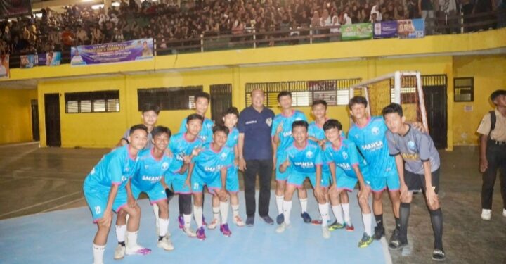 Turnamen Futsal Antar SMA Sederajat Rebutkan Piala Plt Bupati Langkat