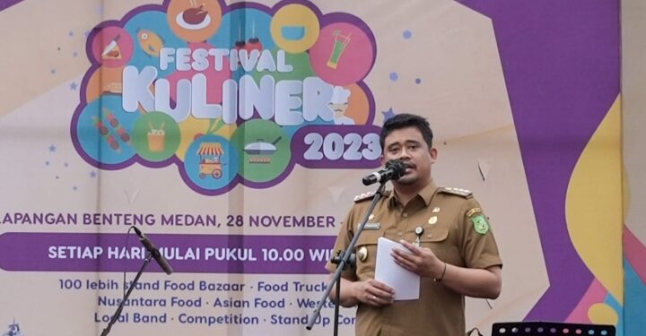 Buka FKM 2023, Bobby Harapkan Kuliner Kuatkan Perekonomian Medan