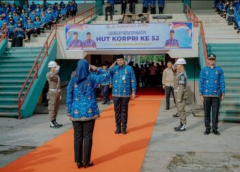 HUT ke-52 KORPRI, Bobby: Berikan Pelayanan Terbaik Disertai Kemudahan