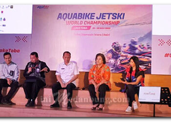 Catat Sejarah Baru di Dunia, Danau Toba Selenggarakan Aquabike Jetski World Championship 2023