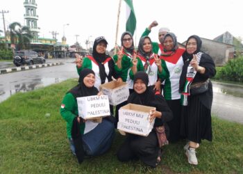 Komunitas Pedagang Makanan Pasar Belawan Menggalang Dana untuk Palestina