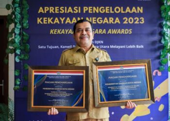 Pemko Medan Raih Dua Penghargaan di Ajang KN Award 2023