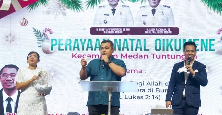 Bobby Berpesan Masyarakat Tetap Jaga Suasana Kondusif Natal