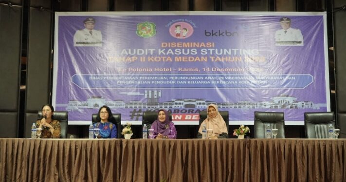 Pemko Medan Gelar Diseminasi Tahap II Audit Kasus Stunting