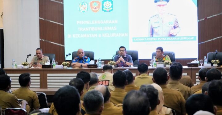 Jelang Natal dan Tahun Baru, Pemko Medan Perkuat Fungsi Trantib