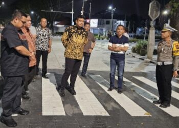 Sudah Sesuai Spesifikasi, Intersection Jalan Sudirman Sudah Bisa Dilalui