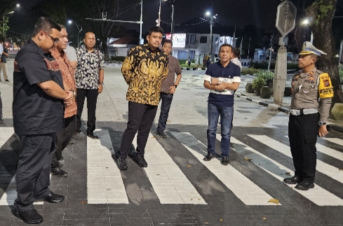 Sudah Sesuai Spesifikasi, Intersection Jalan Sudirman Sudah Bisa Dilalui