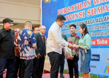 Hadiri Natal PWI Sumut, Bobby: Bantu Wujudkan Suasana Sejuk dan Damai