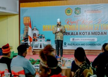 Dinobatkan Tokoh Peduli Budaya, Bobby Ajak Forkala Sukseskan Pemilu 2024