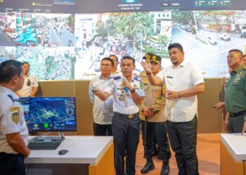 Wujudkan Medan Smart City, Bobby Launching CC Room ITS Kolaborasi Medan Berkah