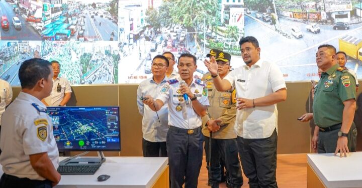 Wujudkan Medan Smart City, Bobby Launching CC Room ITS Kolaborasi Medan Berkah