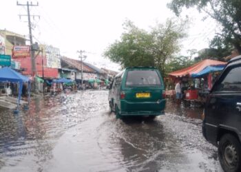 Drainase Tak Berfungsi, Belawan Direndam Banjir