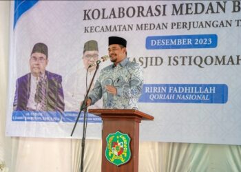 Di Pengajian Akbar Medan Perjuangan, Bobby: Jaga Kerukunan, Gunakan Hak Pilih