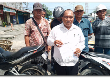 Pelindo Paksa Pengemudi Ojek Membeli Pas Masuk Kedalam Pelabuhan Belawan