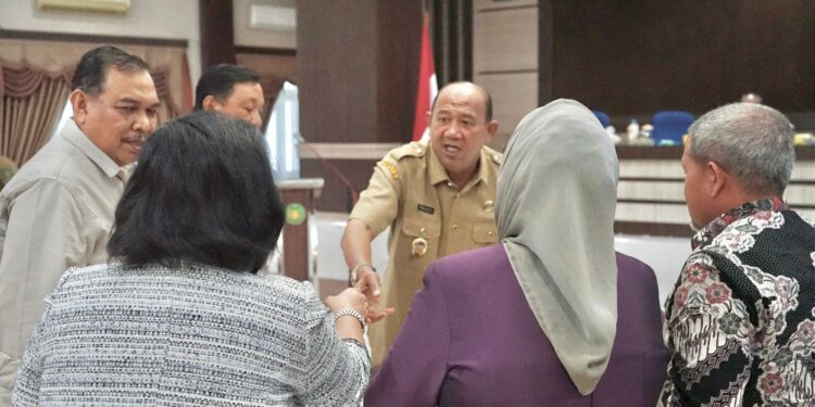 Plt Bupati Langkat Menerima Kunker Pansus DPRD Sumut