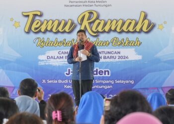 Temu Ramah Warga, Bobby Berpesan Jangan Jadikan Fitnah Bahan Politik
