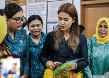 Kahiyang Ayu Apresiasi Inovasi TP PKK Kelurahan Mangga