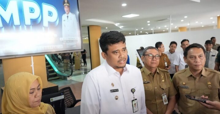 Kamis Luncurkan Mal Pelayanan Publik, Bobby Pastikan Kesiapan Stand Pelayanan