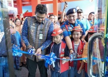 Tingkatkan Pelayanan, Bobby Resmikan 2 UPT Pemadam Kebakaran dan Penyelamatan