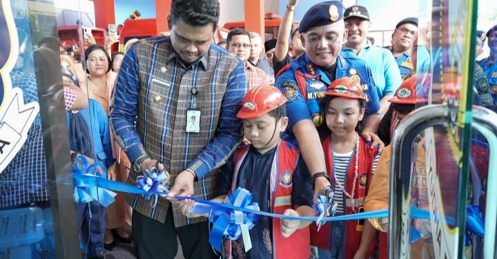 Tingkatkan Pelayanan, Bobby Resmikan 2 UPT Pemadam Kebakaran dan Penyelamatan