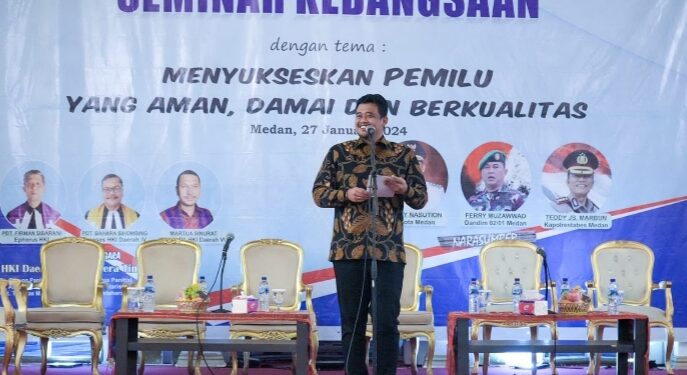 Bobby Nasution Ajak Masyarakat Wujudkan Pemilu Aman, Damai, dan Berkualitas