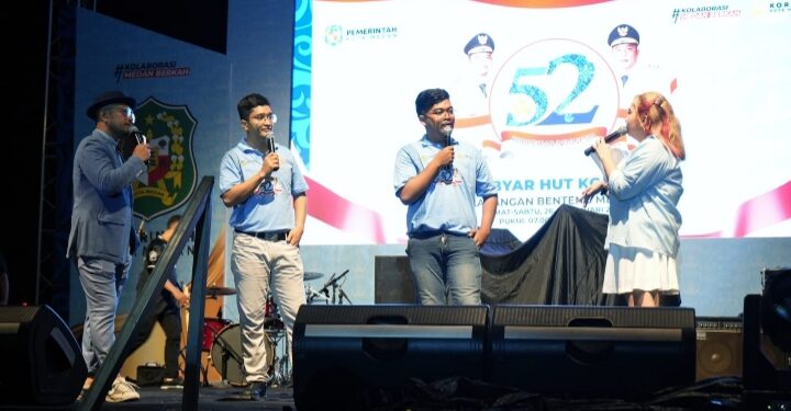 Malam Hiburan Rakyat Semarakkan Puncak Perayaan HUT ke 52 Korpri Medan