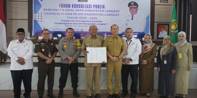 Syah Afandin Buka RKPD dan RPJMD 2025-2045 Langkat, Berikut 6 Poin Capaiannya