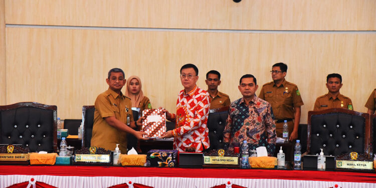 DPRD Medan Gelar Paripurna Laporan Reses Pertama Tahun 2024, Infrastruktur Dominasi Aspirasi Warga