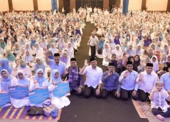 Dengan Doa Ibu Pengajian, Bobby Nasution Optimis Pembangunan Lancar dan Diberkahi