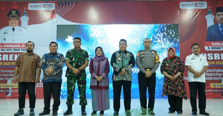 Buka Musrenbang RKPD Tebing Tinggi Tahun 2025, Pj Wali Kota Ajak Peserta Sampaikan Usulan Progam Pembangunan