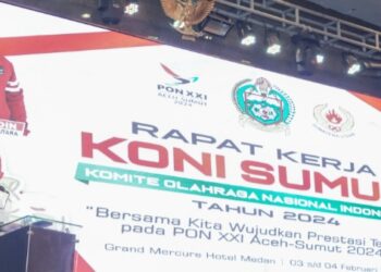 Pj Gubernur Harap KONI Sumut Terus Tingkatkan Pembinaan dan Gairahkan Kembali Cabor yang Pasif