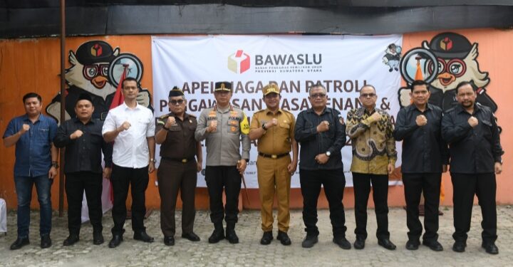 Pj Gubernur bersama Forkopimda Sumut Lepas Tim Patroli Pengawasan dan Penertiban AP
