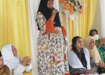 Hadiri Pengajian Akbar Kecamatan Salapian, Endang Kurniasih Syah Afandin Ingatkan 14 Februari 2024, Jangan Golput!!